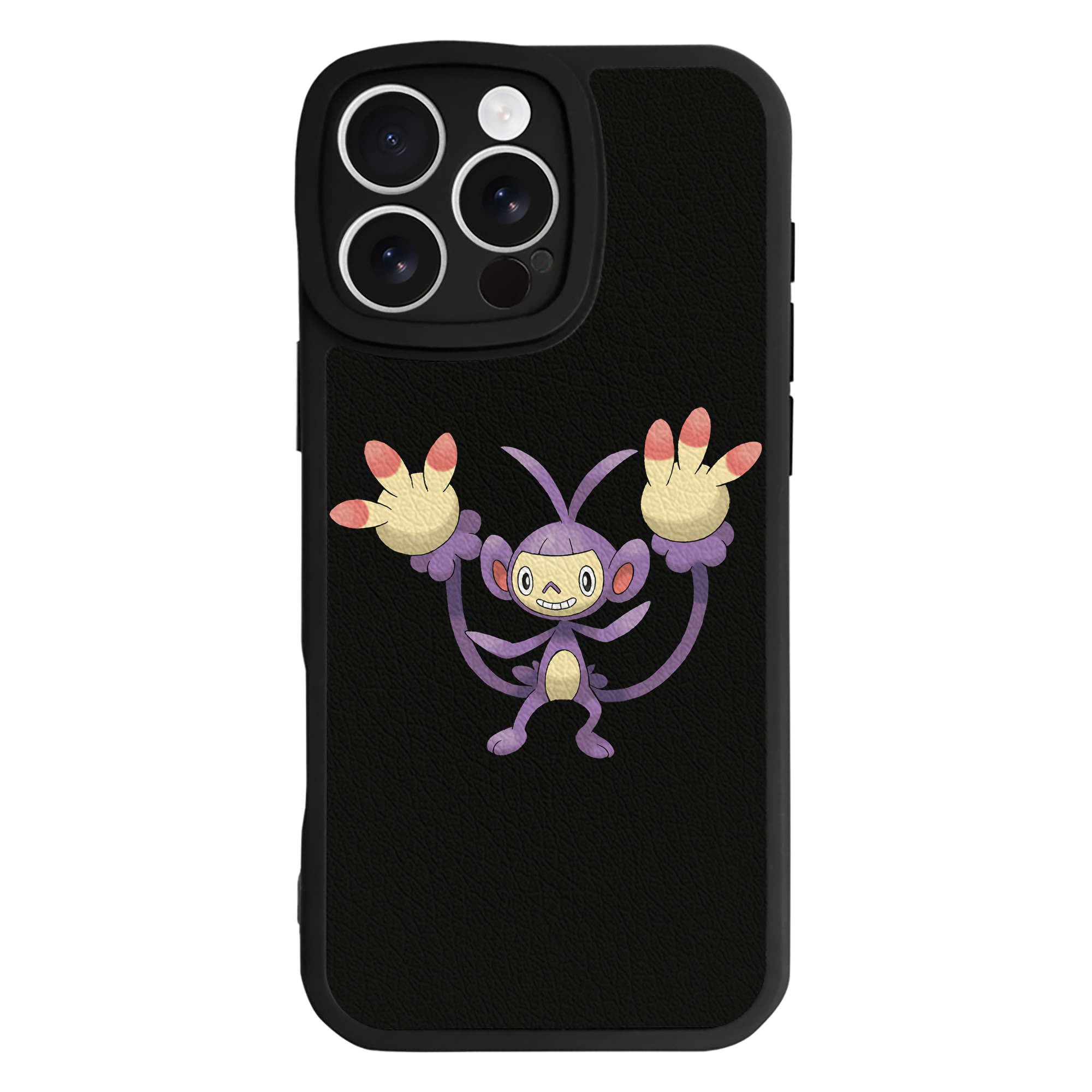 （画像用） ポケットモンスター Pokémon 【iPhone 16シリーズ対応】シリコンスマホケース（レザー調） 材質：シリコン